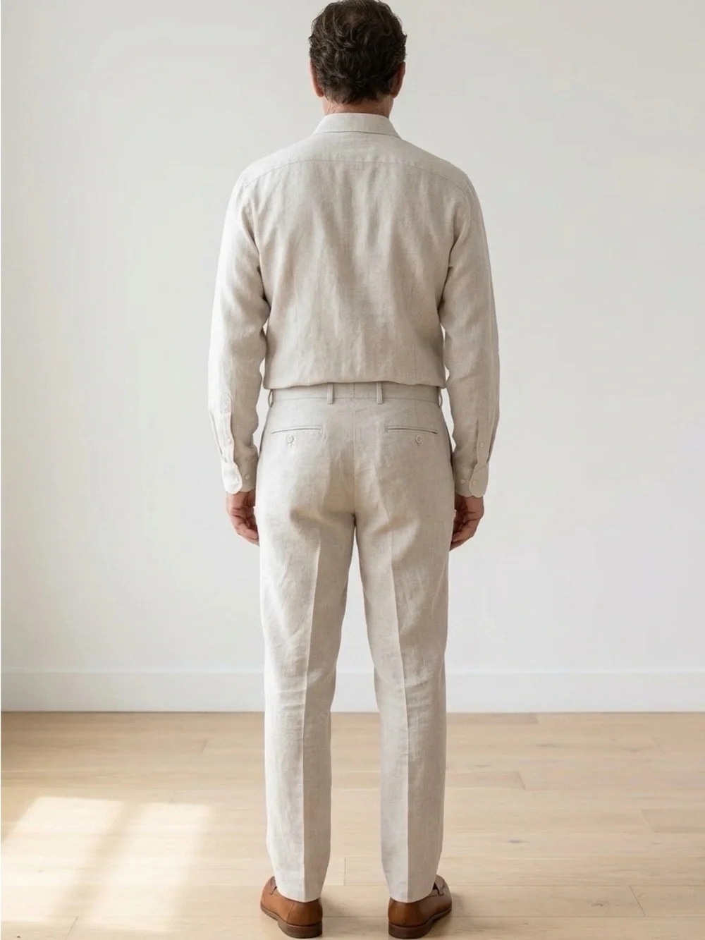 Murano‎ Fine European Linen Trouser Pant NWT 36x32